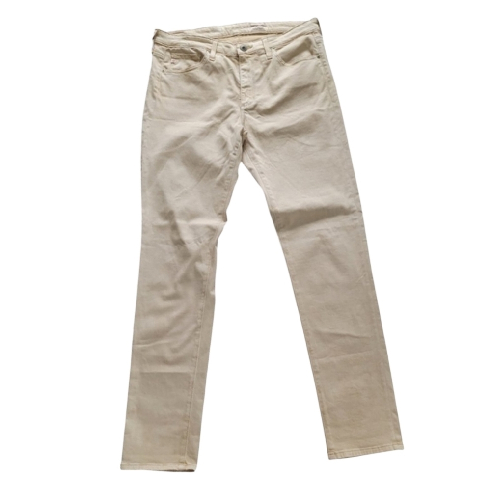 AG Adriano Goldschmied The Prima Cigarette Leg Tan Size 25 R